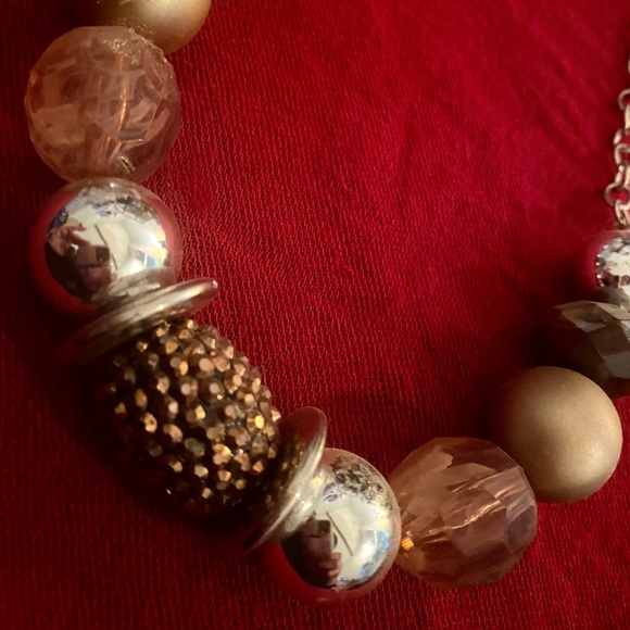 Brown + Copper Necklace, Earring, and Bracelet Set NWT Perfect Gift - Picture 5 of 16